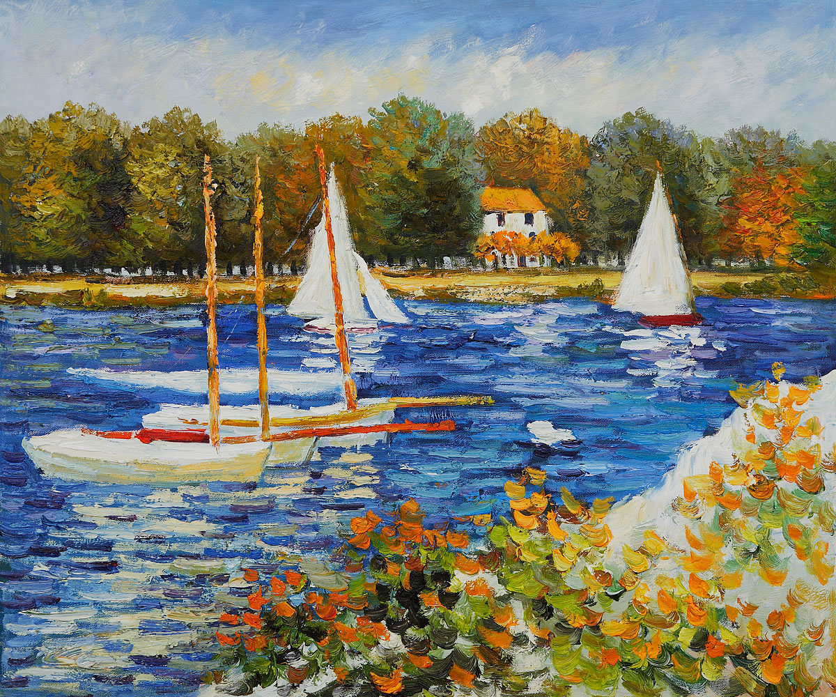 Bassin d'Argenteuil by Claude Monet
